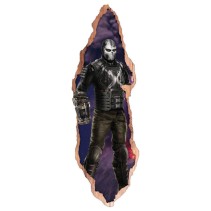 Vinilos puertas 3d marvel super héroe calavera